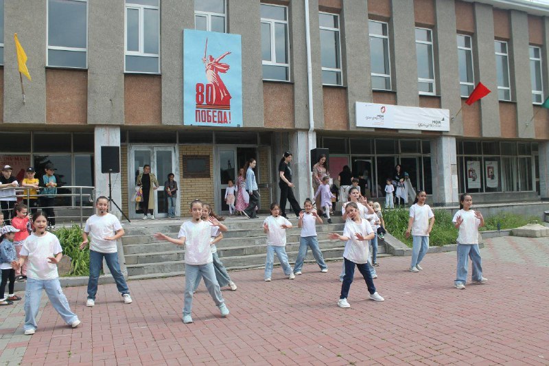 В Адыге-Хабле прошел праздник, посвященный Дню защиты детей.