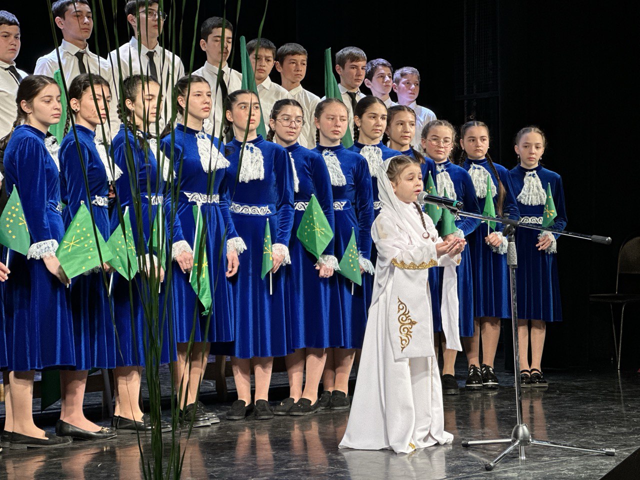 «Живи и процветай, мой родной язык!» - фестиваль черкесской культуры прошел в Государственной филармонии Карачаево-Черкесии.