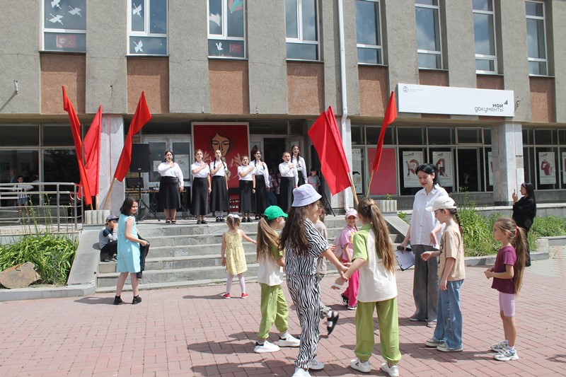 Детский праздник &quot;Детство – счастливая страна!&quot;, посвящённый Международному Дню защиты детей.