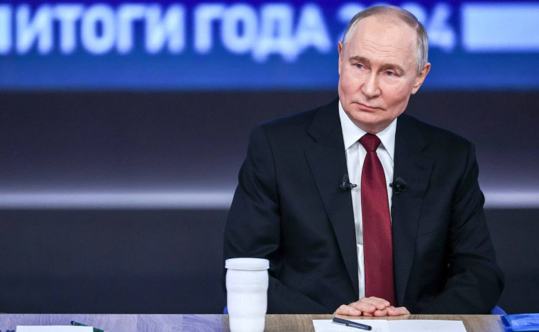 Президент России Владимир Владимирович Путин подвел итоги 2024 года. Президент России Владимир Владимирович Путин подвел итоги 2024 года.
