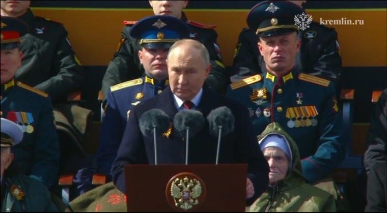 Президент России Владимир Путин поздравил жителей страны с Днем Победы!. Президент России Владимир Путин поздравил жителей страны с Днем Победы!.